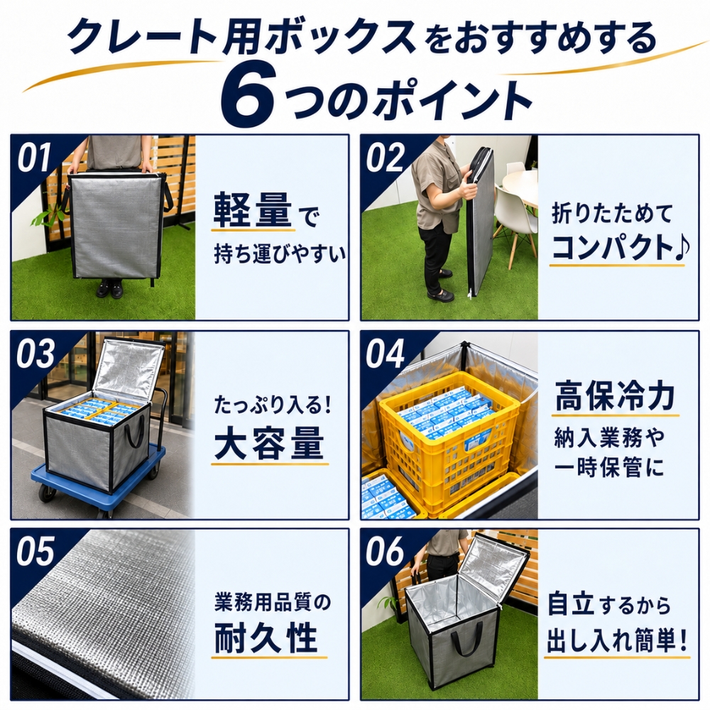 クレート用保冷ボックス 230L 画像5